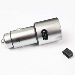 نمایش جزئیات برای شارژر فندکی شیاومی مدل CZCDQ02ZM QC3.0 فست شارژ دارای پورت USB-C تصویر شارژر فندکی شیاومی مدل CZCDQ02ZM QC3.0 فست شارژ دارای پورت USB-C
