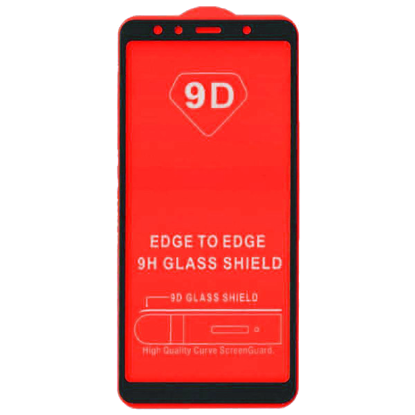 تصویر محافظ صفحه نمایش مدل 9D مناسب برای گوشی موبایل سامسونگ a7 2018 A750