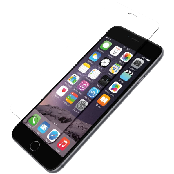 تصویر محافظ صفحه نمایش مدل clear مناسب برای گوشی موبایل آیفون 6
