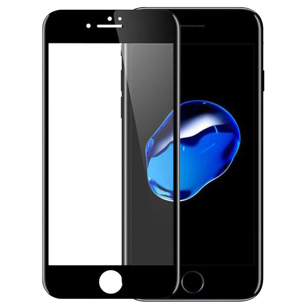 تصویر محافظ صفحه نمایش شیشه ای مدل 5D مناسب برای گوشی موبایل iPhone 7/8 Plus